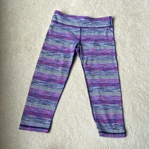 Ivivva Girls Size 14 Atheltic Capri Leggings